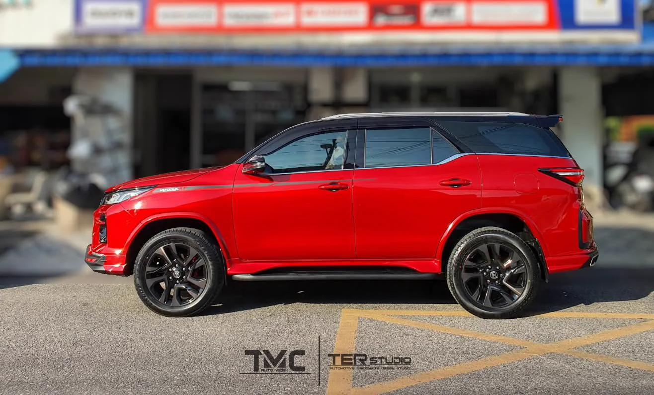รูปชุดแต่ง ชุดแต่ง Toyota Fortuner 2020 2024 Drive 68 Vazooma XT GR ภาพที่ 5