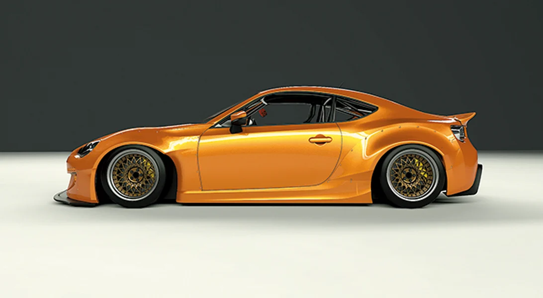 รูปชุดแต่ง ชุดแต่ง Subaru BRZ ZC6 2012 2020 PANDEM RocketBunny V2 ภาพที่ 3