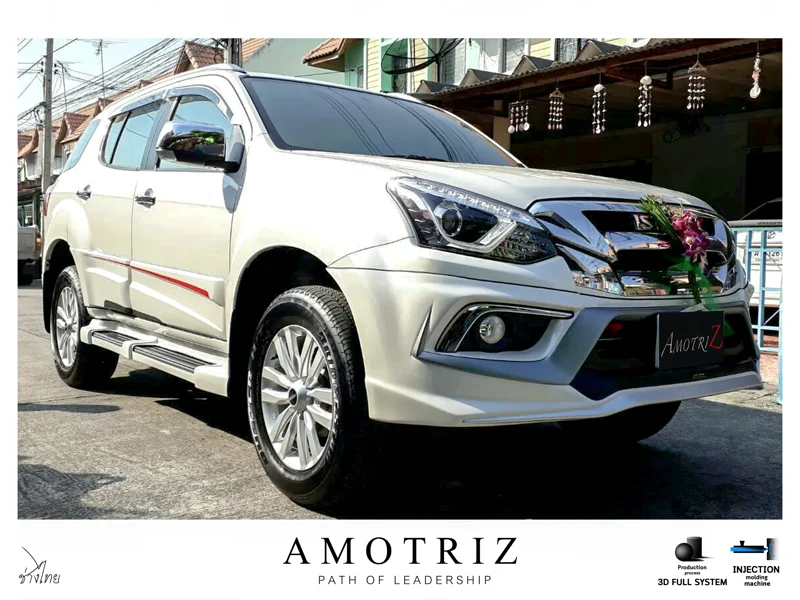 ชุดแต่ง Mu X 2017 AmotriZ Body Kits ท่อคู่ - ISUZU Mu X 2017 AmotriZ Body Kits ท่อคู่ ชุดแต่งรถ ภาพ 9