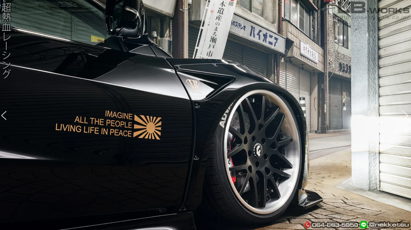 รูปชุดแต่ง ชุดแต่ง Honda NSX NC1 LB WORK ภาพที่ 6