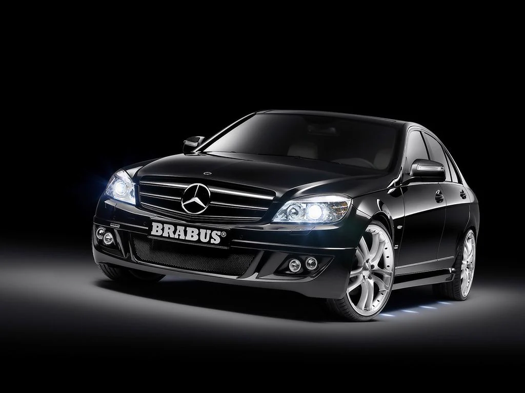 ชุดแต่ง Mercedes-Benz C Class W204 2010 2014 Brabus W204 เก่า 4 ประตู