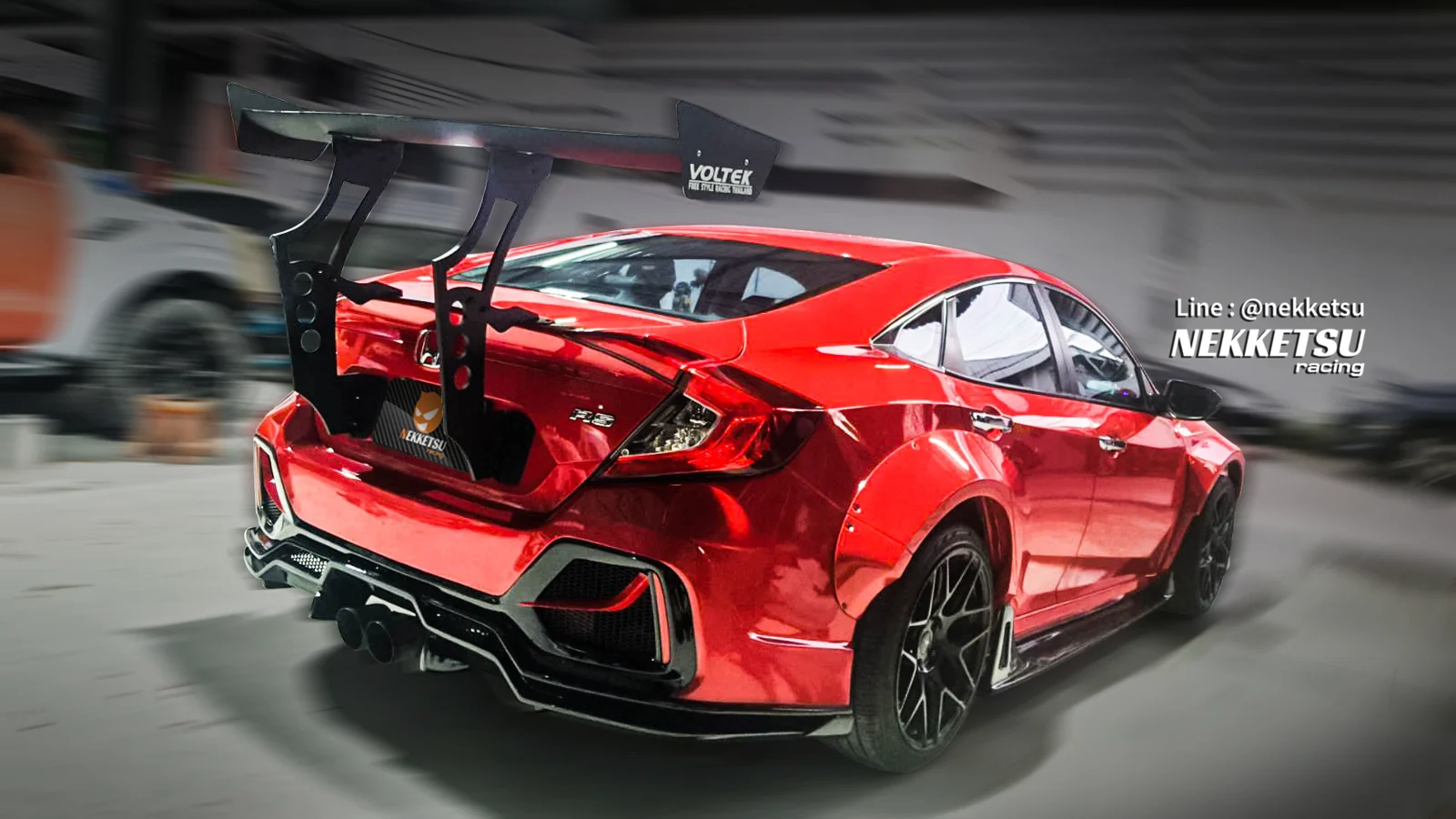 รูปชุดแต่ง ชุดแต่ง Honda Civic FC 16 21 Type MC 2022 ภาพที่ 13