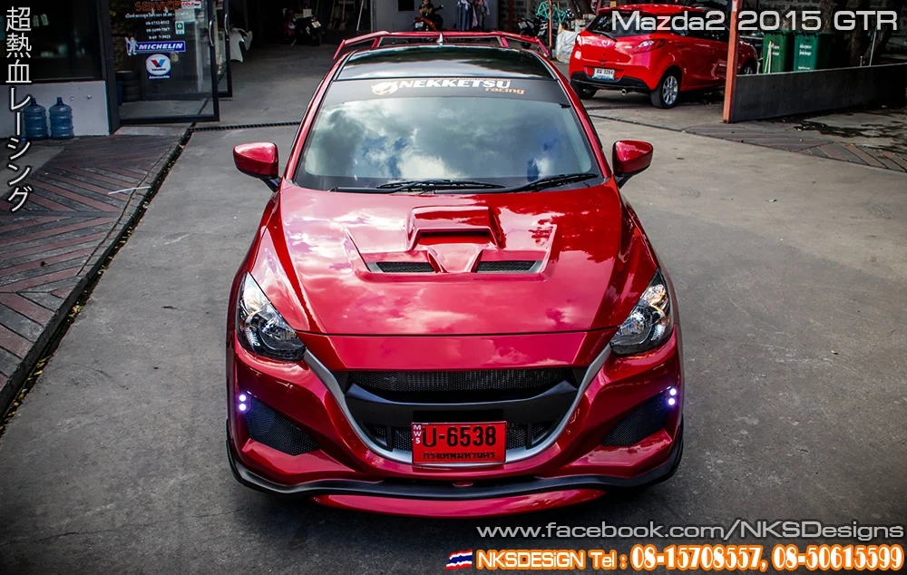 รูปชุดแต่ง ชุดแต่ง Mazda Mazda2 2015 2018 skyactiv GTR ภาพที่ 16