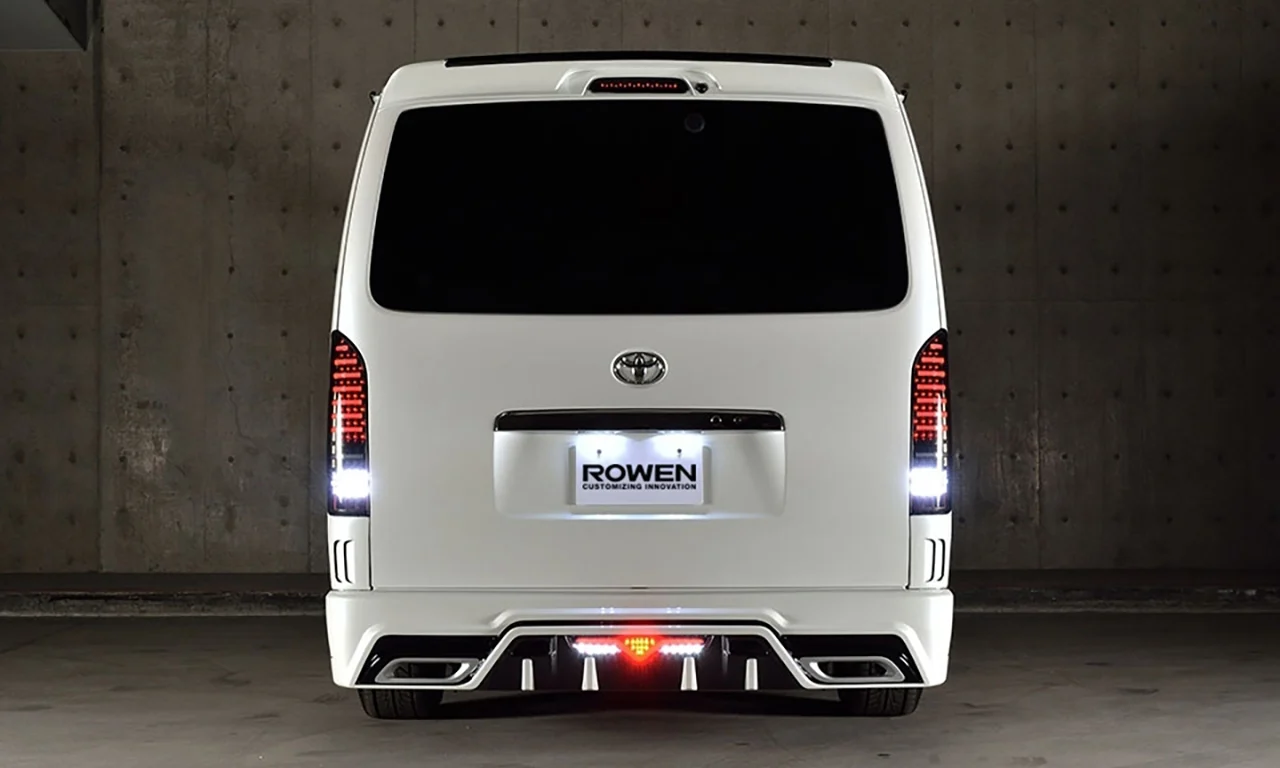 ชุดแต่ง TOYOTA 200HIACE 4 KDH/TRH20# 2013.12~2017.11 Rowen Japan ภาพ 12