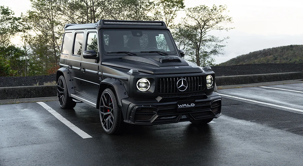 ชุดแต่ง MERCEDES-BENZ G-CLASS G63/G550/400d/350d AMG LINE WALD Japan สปอร์ตไลน์ แบล็กไบซัน เอดิชัน ภาพ 2