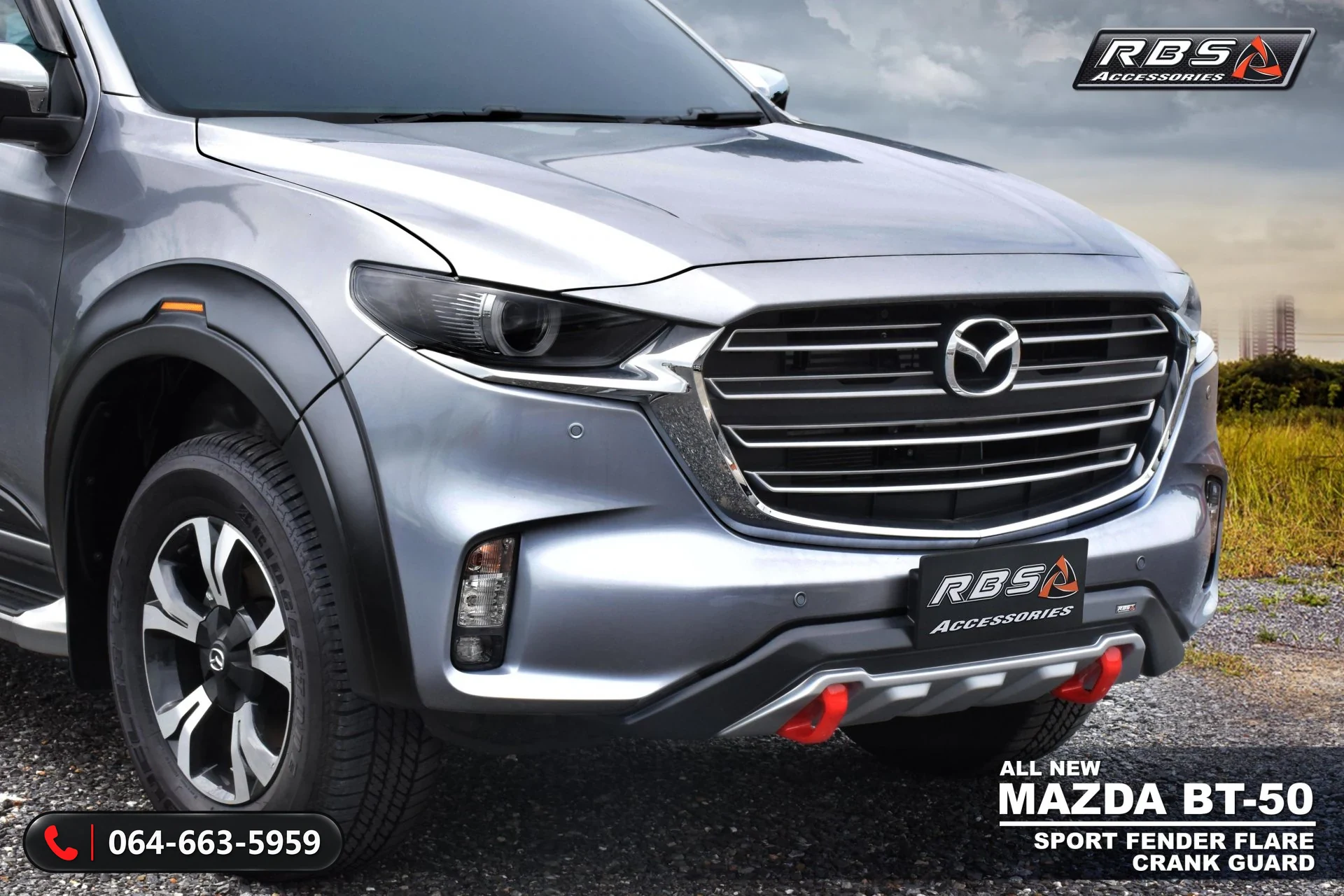 ชุดแต่ง MAZDA BT-50 2021 HI-RACER RBS ภาพ 18