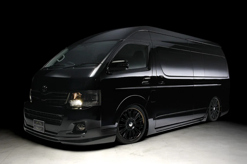 ชุดแต่ง TOYOTA HIACE SUPER LONG WALD Japan เอ็กเซ็กคิวทีฟไลน์ ภาพ 3