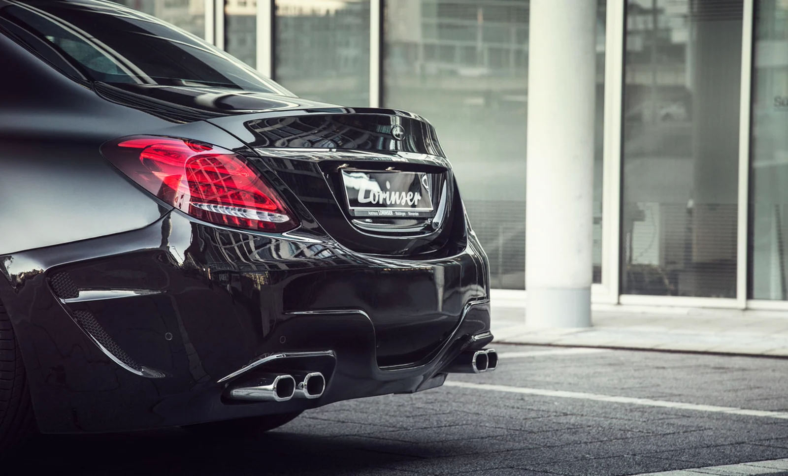 รูปชุดแต่ง ชุดแต่ง Mercedes-Benz C Class W205 2018 2020 Lorinser ภาพที่ 14