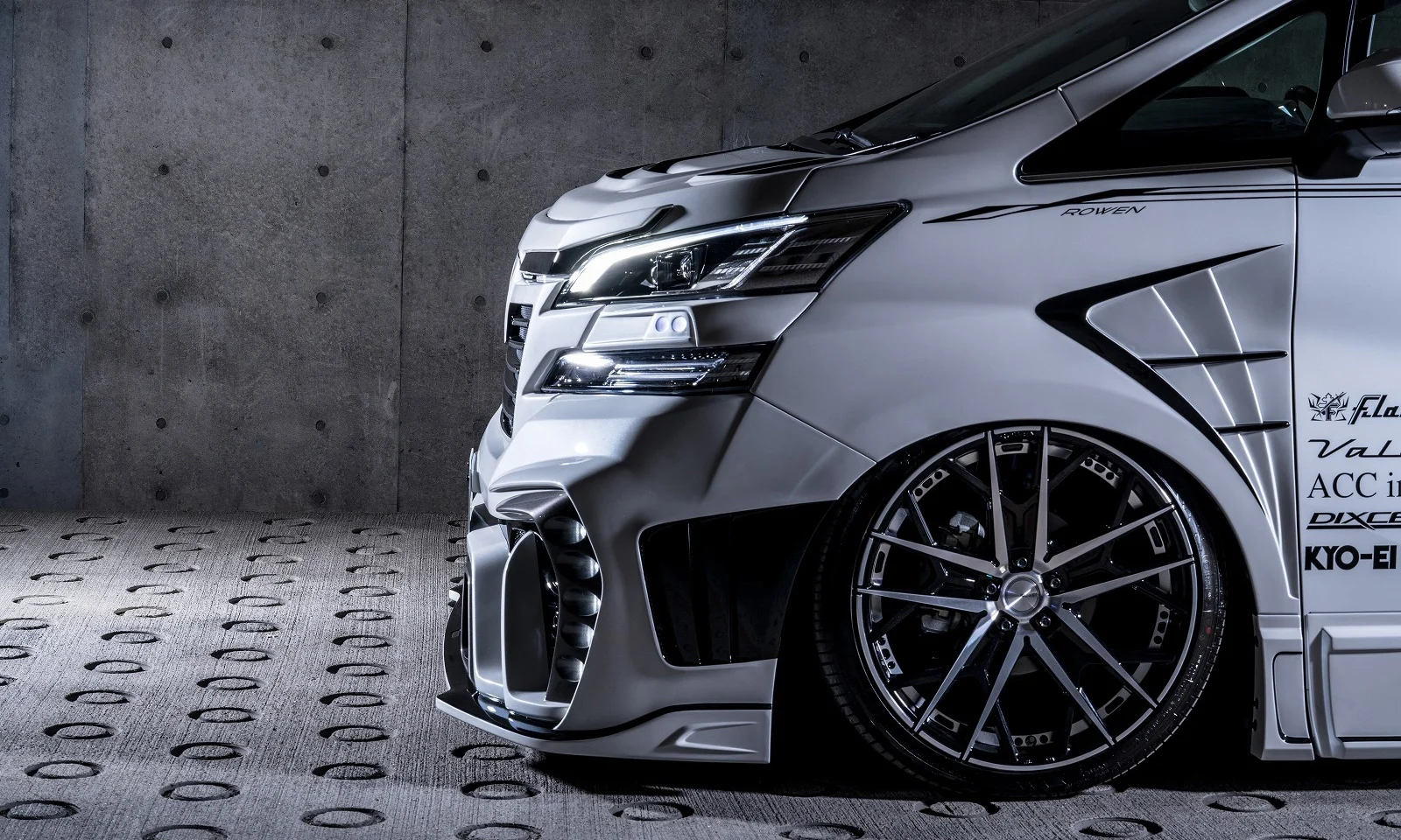 ชุดแต่ง TOYOTA 30 VELLFIRE Z-grade MODEL Bumper type AGH3#W/GGH3#W/AYH30W 2015.1~2017.12 Rowen Japan ภาพ 8