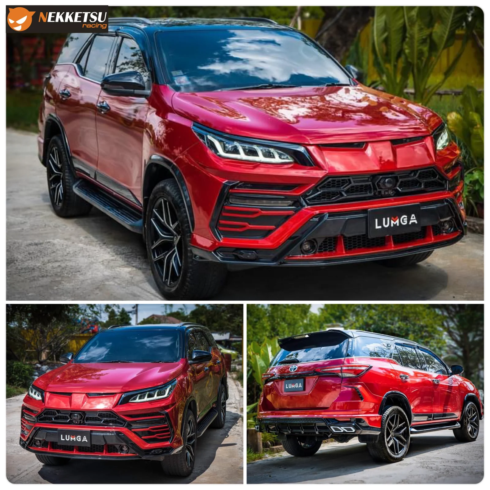 รูปชุดแต่ง ชุดแต่ง TOYOTA Fortuner 2020 2024 LumGa AMT ภาพที่ 11