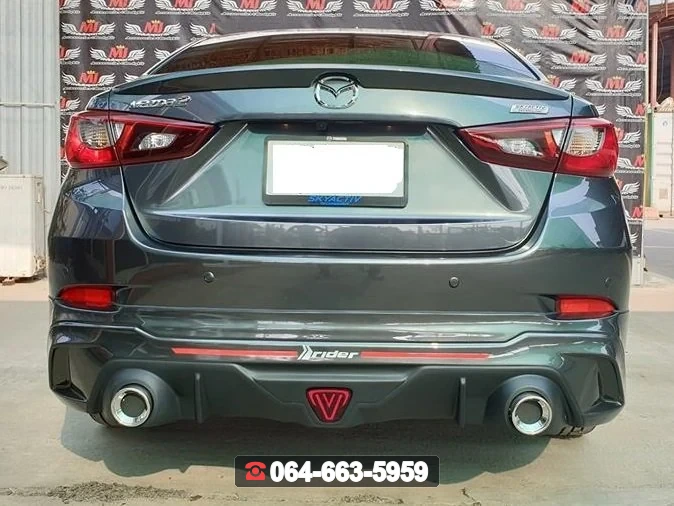 ชุดแต่ง Mazda 2 4D / 2016-2018 RiderM ภาพ 3