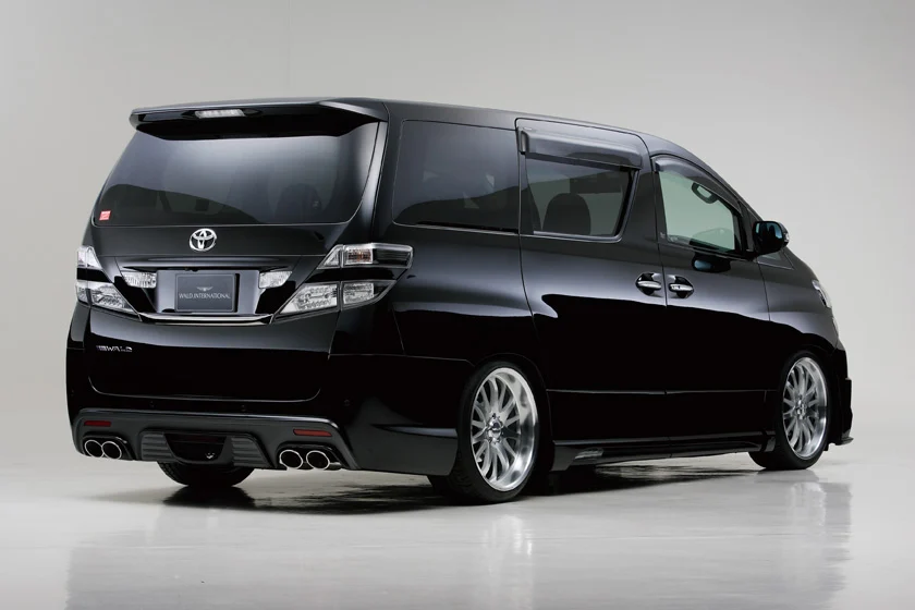 ชุดแต่ง TOYOTA VELLFIRE WALD Japan สปอร์ตไลน์ แบล็กไบซัน เอดิชัน ภาพ 7
