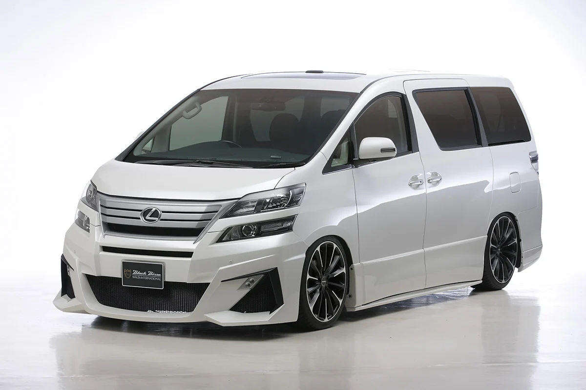 ชุดแต่ง TOYOTA VELLFIRE WALD Japan สปอร์ตไลน์ แบล็กไบซัน เอดิชัน COMBINATION KIT ภาพ 2