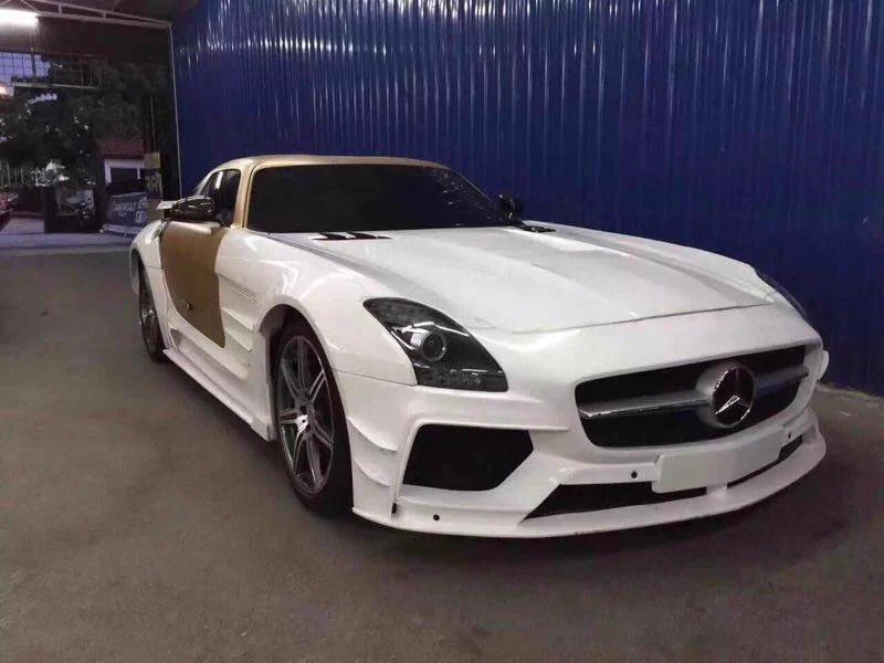 รูปชุดแต่ง ชุดแต่ง Mercedes-Benz SLS 2015 2018 PD Wide Body ภาพที่ 4