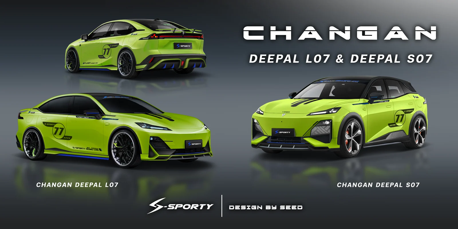 รูปชุดแต่ง ชุดแต่ง Changan DEEPAL S07 Sporty ภาพที่ 3