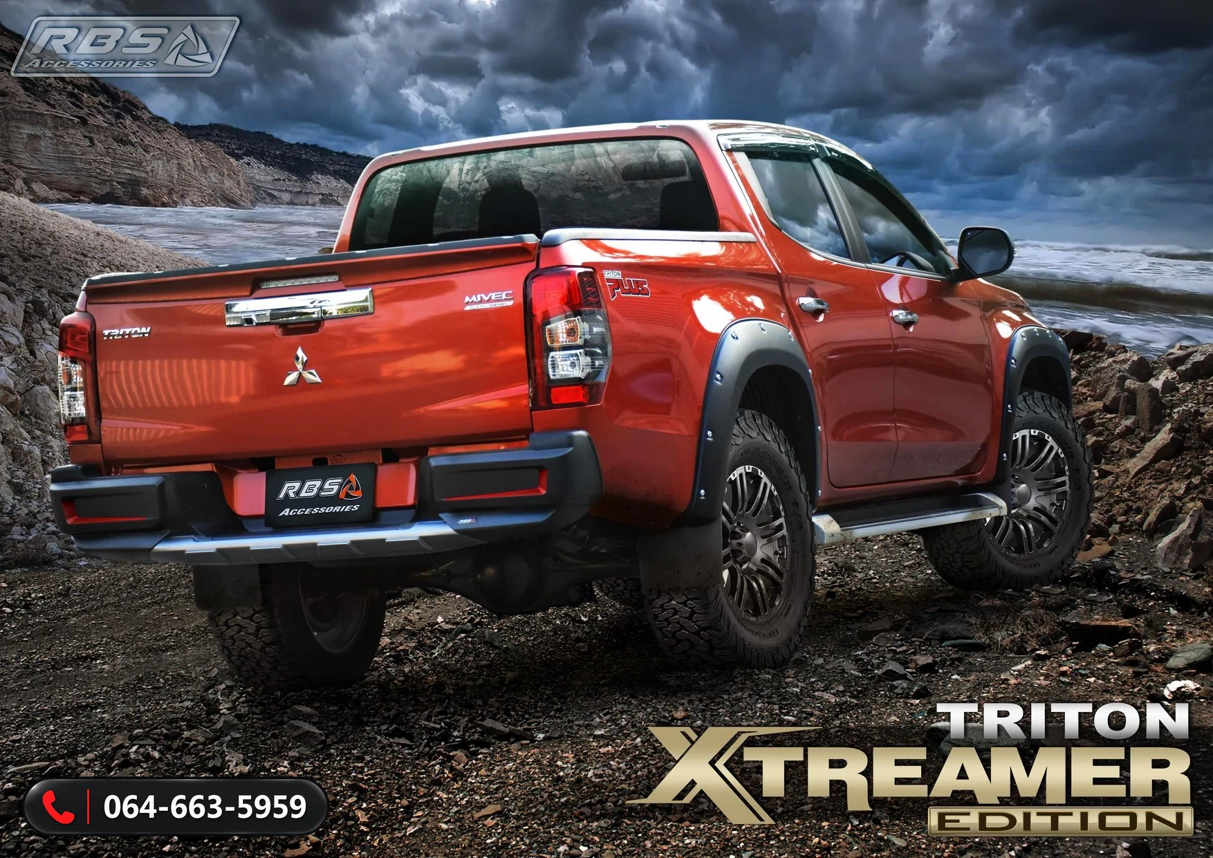 ชุดแต่ง MITSUBISHI TRITON 2019 4x4 RBS ภาพ 5