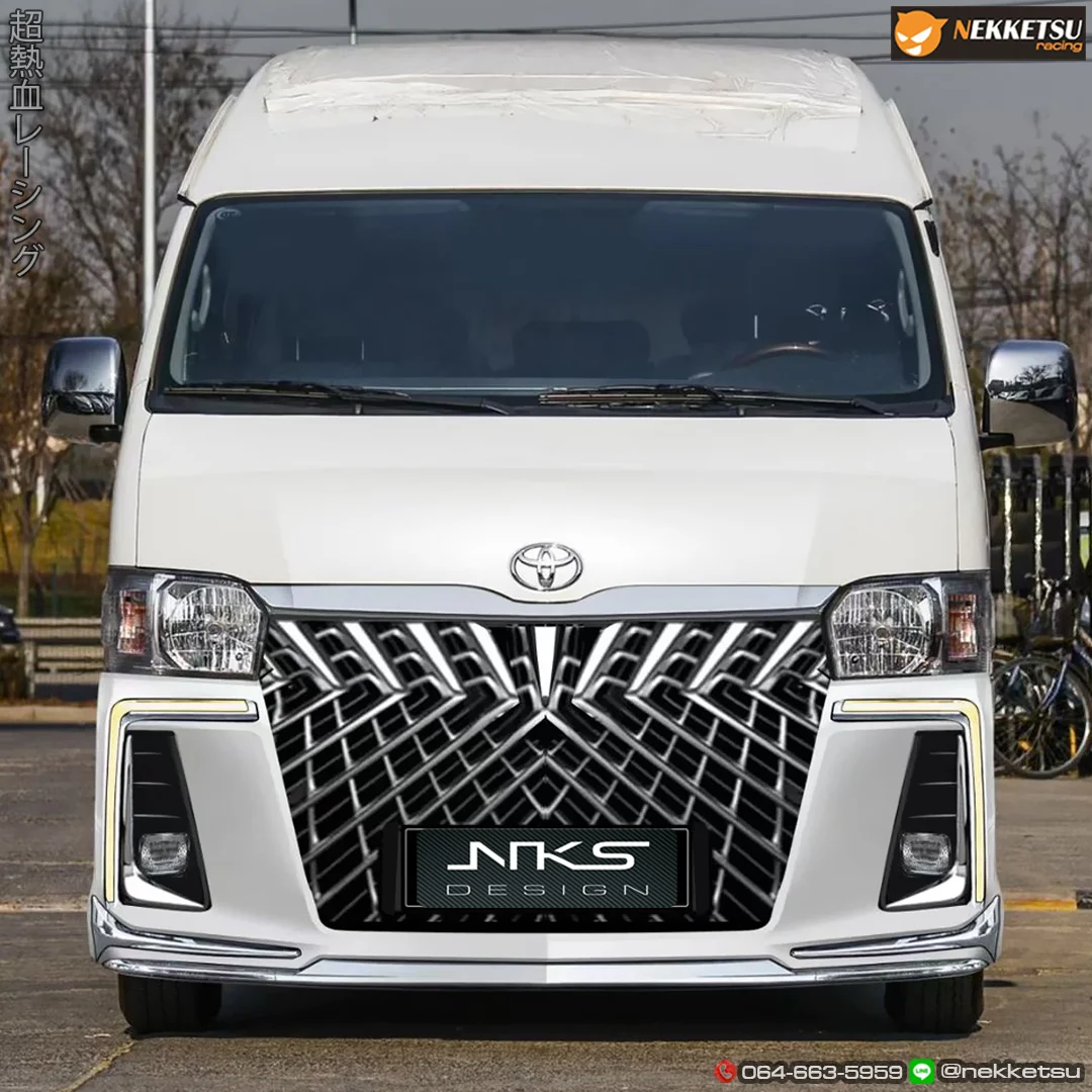 รูปชุดแต่ง ชุดแต่ง TOYOTA Commuter รถตู้ 2005 2018 ทรง Alphard V.2 ภาพที่ 15