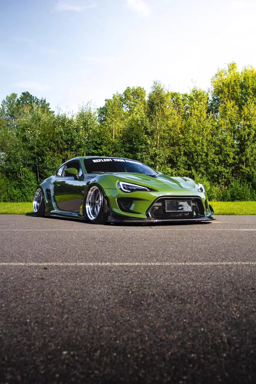 รูปชุดแต่ง ชุดแต่ง Toyota 86 BRZ Robot Wide Body ภาพที่ 6