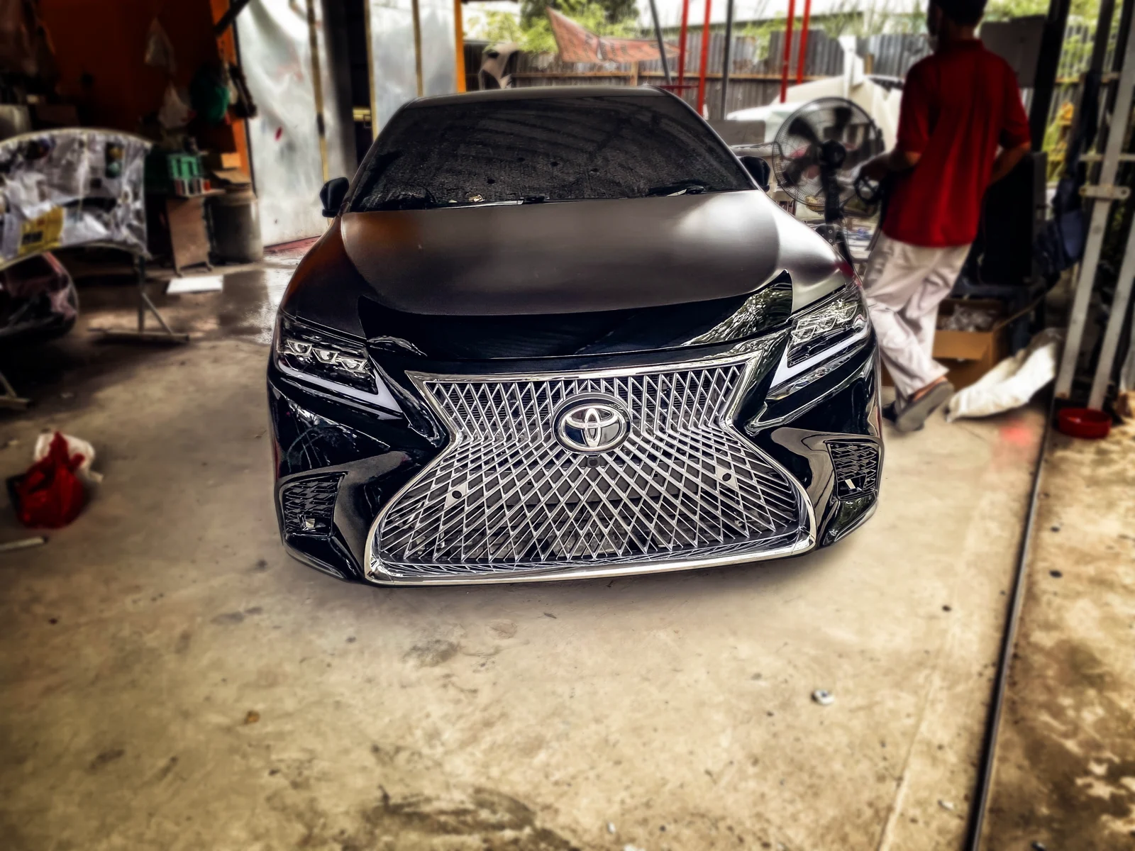 รูปชุดแต่ง ชุดแต่ง TOYOTA Camry 2012 2017 Lexus V.2 ภาพที่ 11