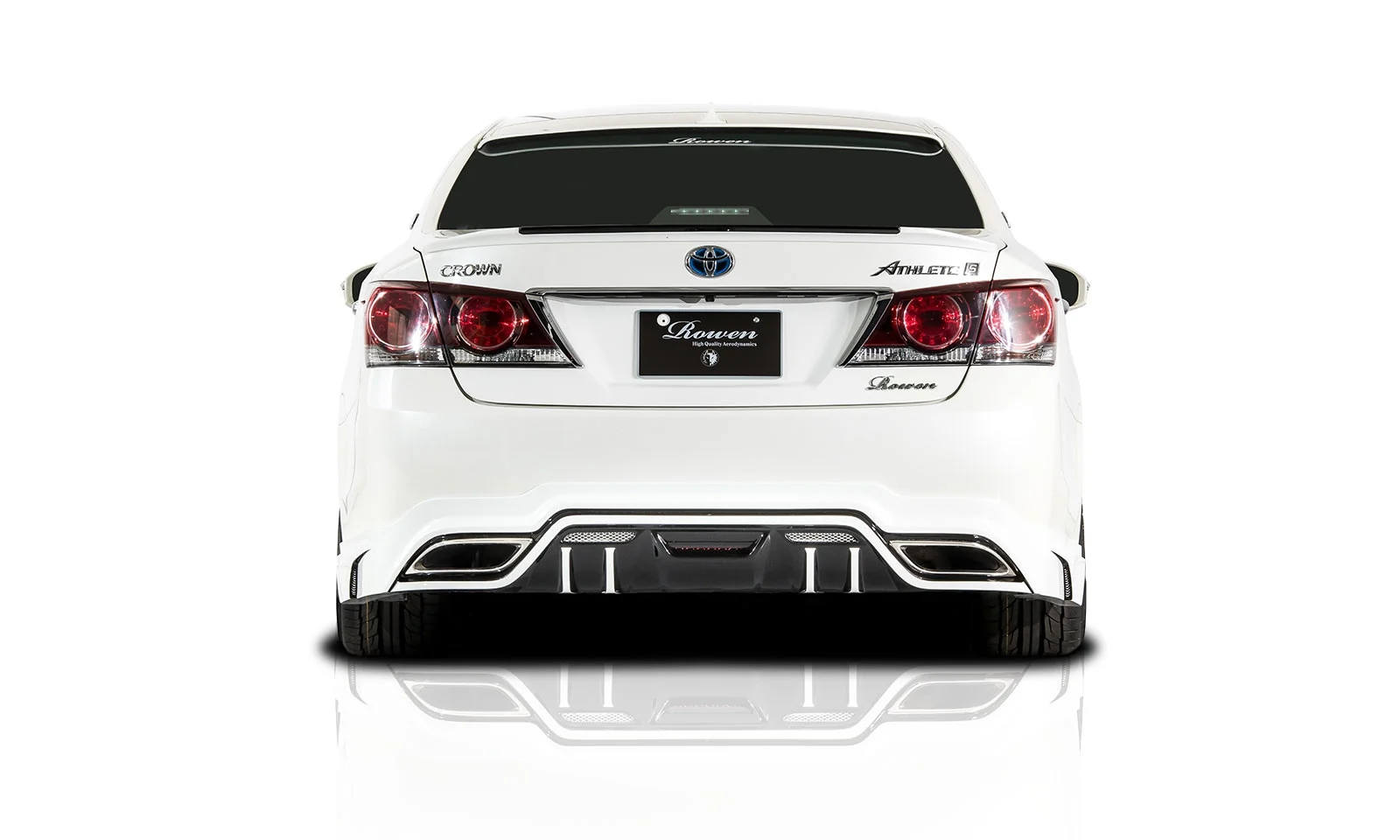 ชุดแต่ง TOYOTA 210 CROWN ATHLETE MODEL GRS211/GRS214/ARS210/AWS210 2015.10~2018.07 Rowen Japan ภาพ 6