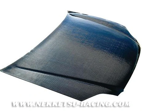 ฝากระโปรงหน้า Civic 1999–2000 Carbon แท้ — ภาพหลักของสินค้า