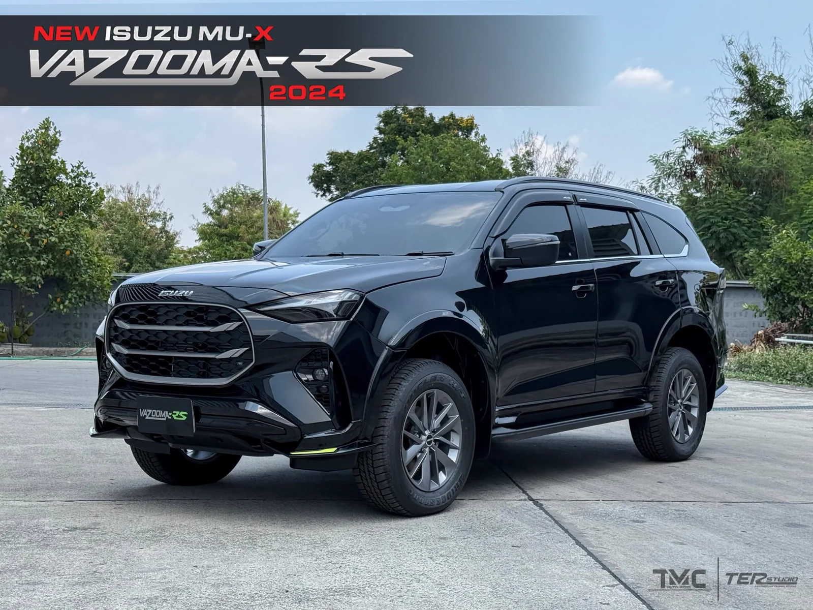 รูปชุดแต่ง ชุดแต่ง Isuzu Mu X 2020 2025 Vazooma RS 2024 ภาพที่ 2
