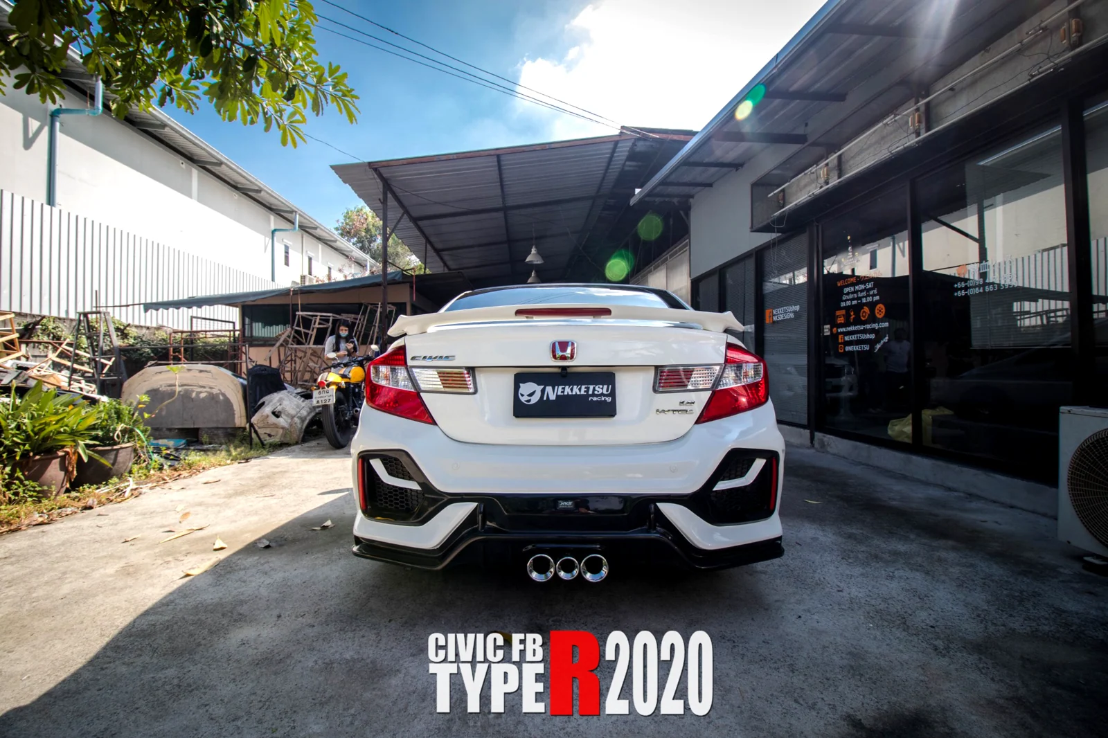 รูปชุดแต่ง ชุดแต่ง Honda Civic FB 12 15 Type R 2020 ภาพที่ 15