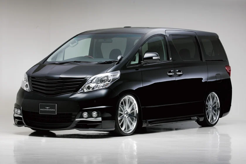 ชุดแต่ง TOYOTA ALPHARD WALD Japan สปอร์ตไลน์ แบล็กไบซัน เอดิชัน ภาพ 4