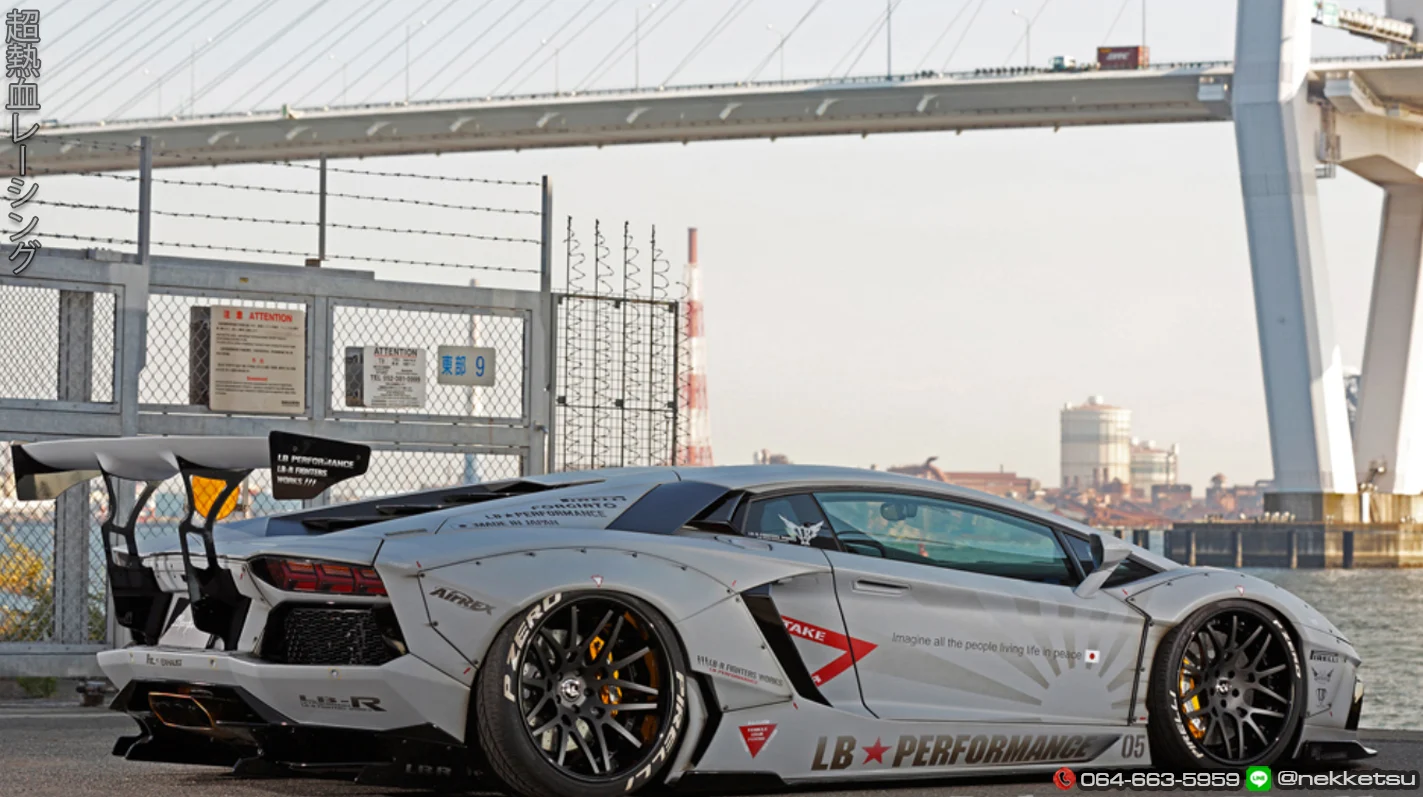 รูปชุดแต่ง ชุดแต่ง Lamborghini Aventador LB WORK ภาพที่ 3