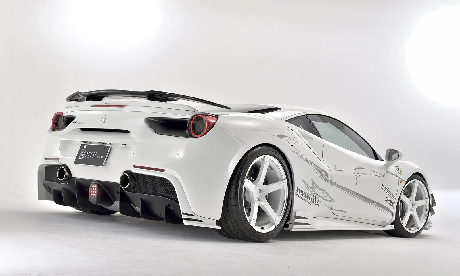 ชุดแต่ง FERRARI 488 GTB 2015.07~Rowen Japan ภาพ 16
