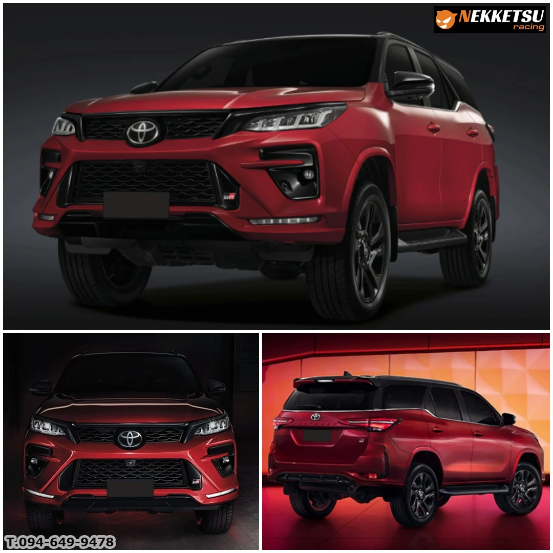 รูปชุดแต่ง ชุดแต่ง Toyota Fortuner 2015 2019 เปลี่ยนหน้า GR 2024 Legender ภาพที่ 8