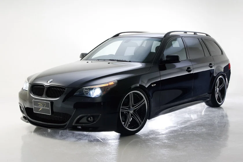 ชุดแต่ง BMW 5 Series TOURING WALD Japan สปอร์ตไลน์ BUMPER TYPE M5 LOOK ภาพ 12
