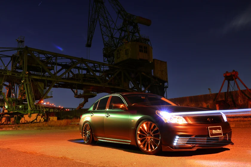 ชุดแต่ง NISSAN SKYLINE WALD Japan สปอร์ตไลน์ แบล็กไบซัน เอดิชัน ภาพ 26