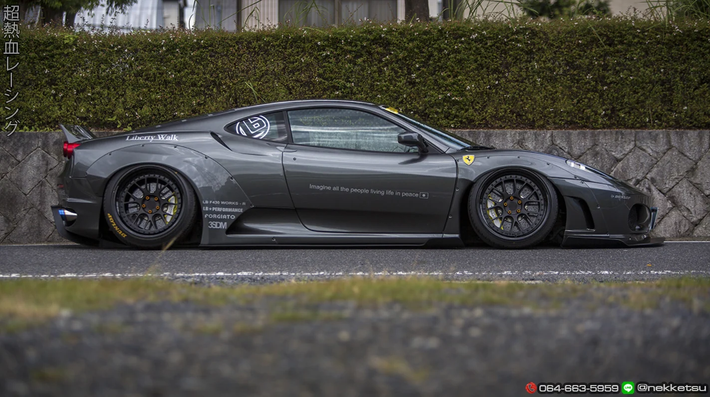 รูปชุดแต่ง ชุดแต่ง Ferrari F430 LB WORK ภาพที่ 8