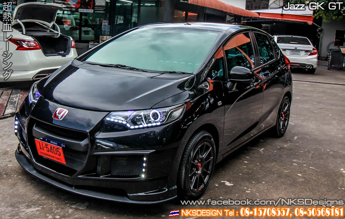 รูปชุดแต่ง ชุดแต่ง Honda Jazz GK 2014 2019 GTR ภาพที่ 2