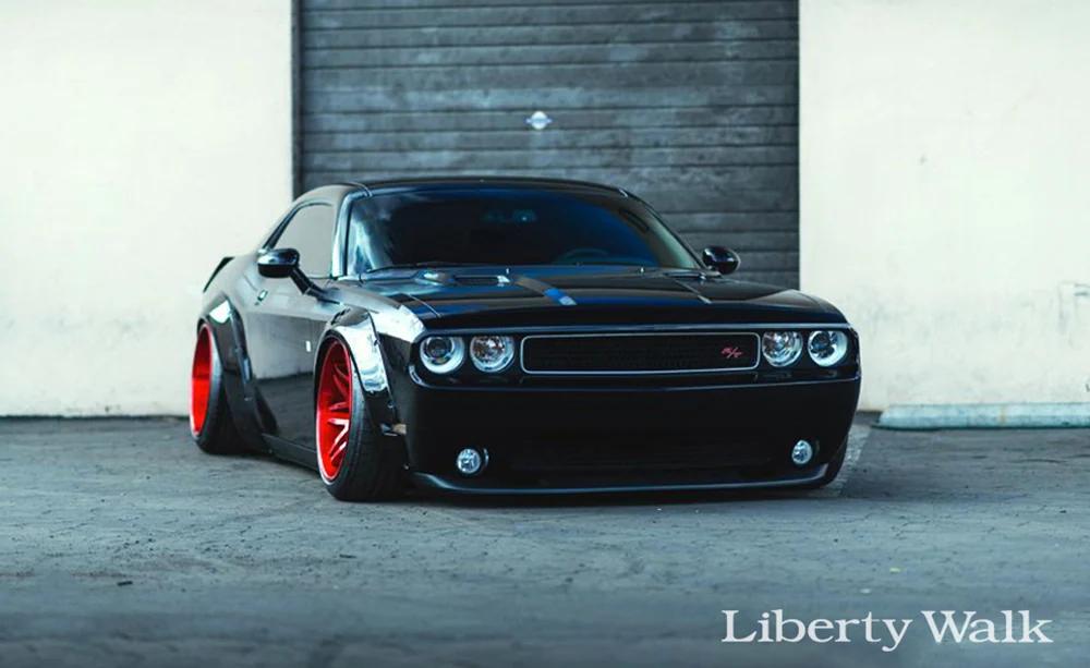 รูปชุดแต่ง ชุดแต่ง Dodge Challenger LB WORK ภาพที่ 7