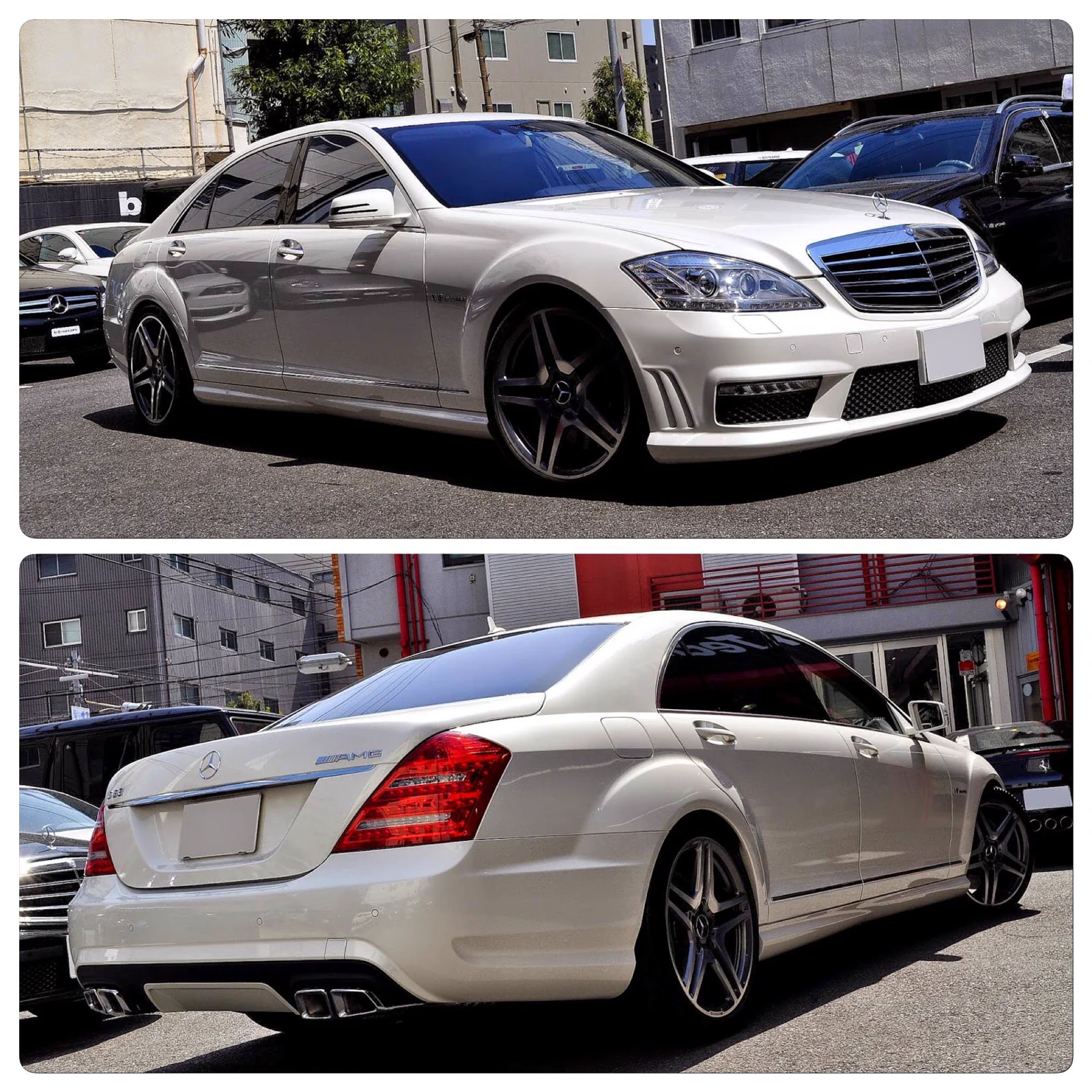 รูปชุดแต่ง ชุดแต่ง Mercedes-Benz S Class W221 2006 2009 AMG ภาพที่ 3