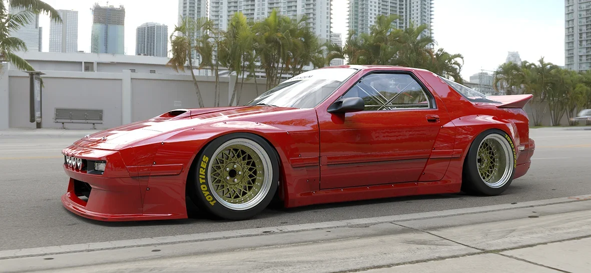 กันชนหน้า (ชิ้นแยก) - V1.0 MAZDA FC RX-7 [FC3S] Pandem ภาพสินค้าที่เลือก