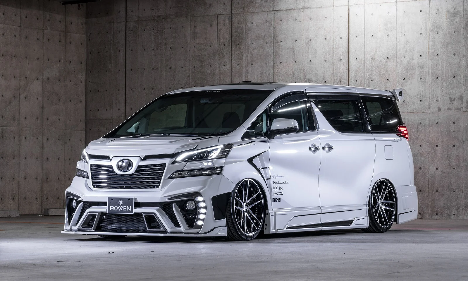 ชุดแต่ง TOYOTA 30 VELLFIRE Z-grade MODEL Bumper type AGH3#W/GGH3#W/AYH30W 2015.1~2017.12 Rowen Japan ภาพ 2