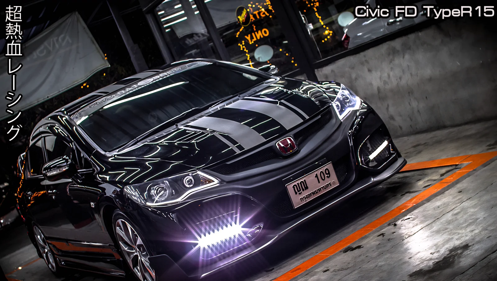 รูปชุดแต่ง ชุดแต่ง Honda Civic FD 06 11 Type R15 ภาพที่ 14