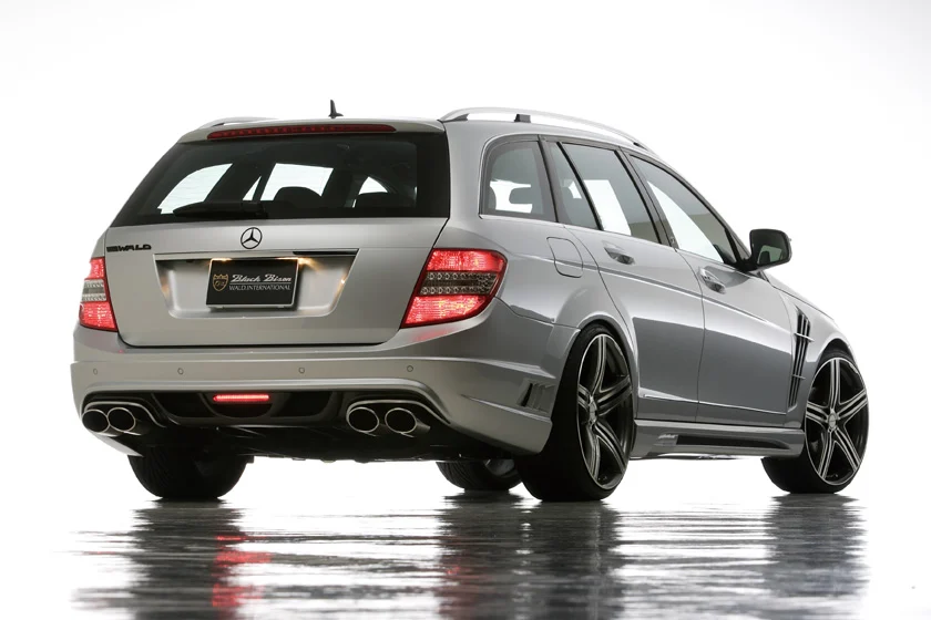 ชุดแต่ง MERCEDES-BENZ C-CLASS WAGON WALD Japan สปอร์ตไลน์ แบล็กไบซัน เอดิชัน ภาพ 13