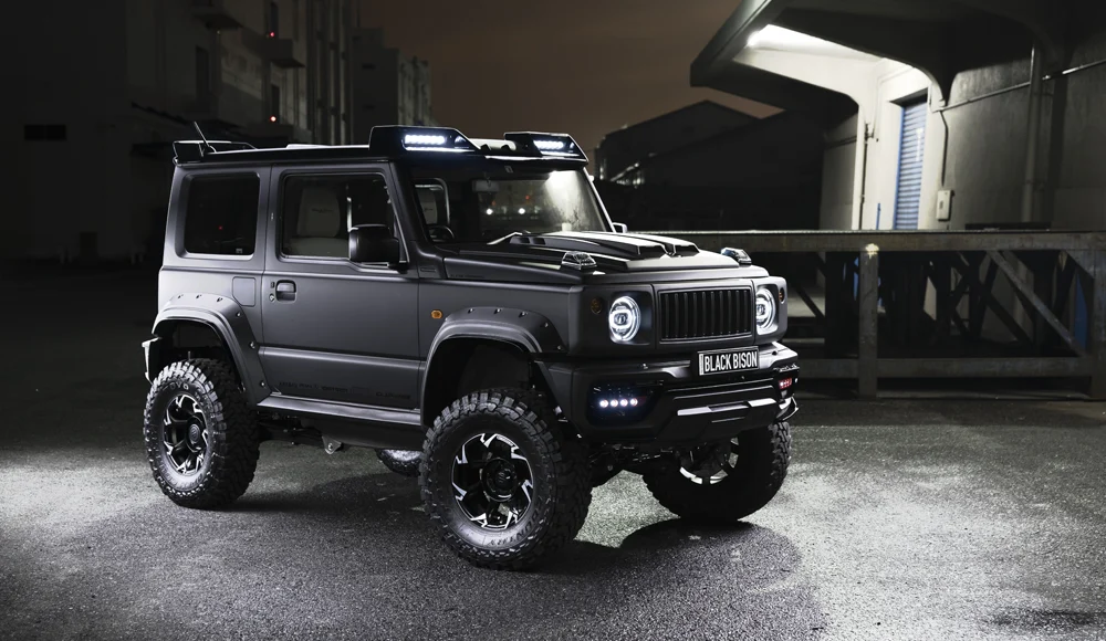 ชุดแต่ง SUZUKI JIMNY SIERRA WALD Japan สปอร์ตไลน์ แบล็กไบซัน เอดิชัน ภาพ 5