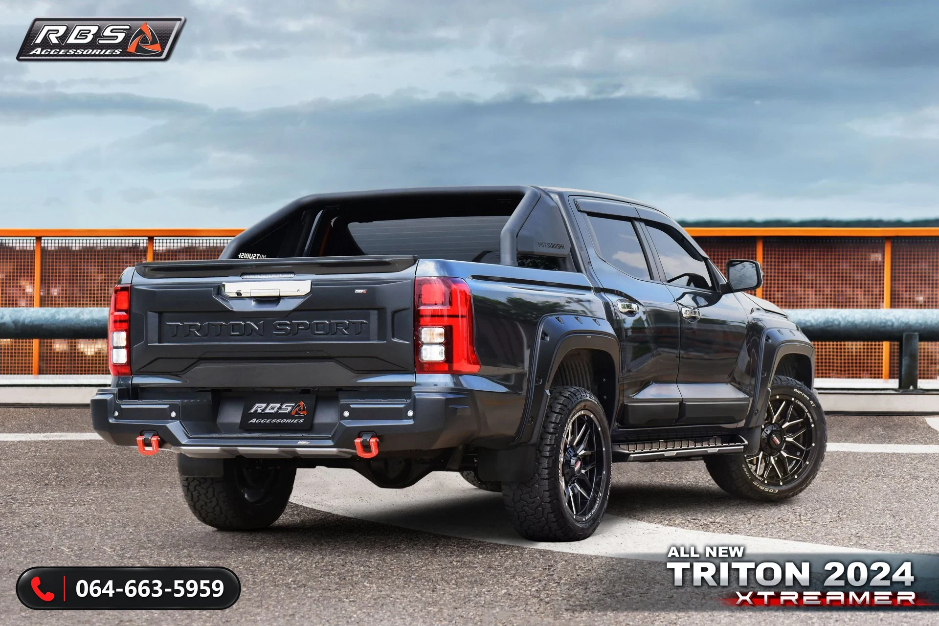 ชุดแต่ง MITSUBISHI TRITON 2024 XTREAMER RBS ภาพ 3
