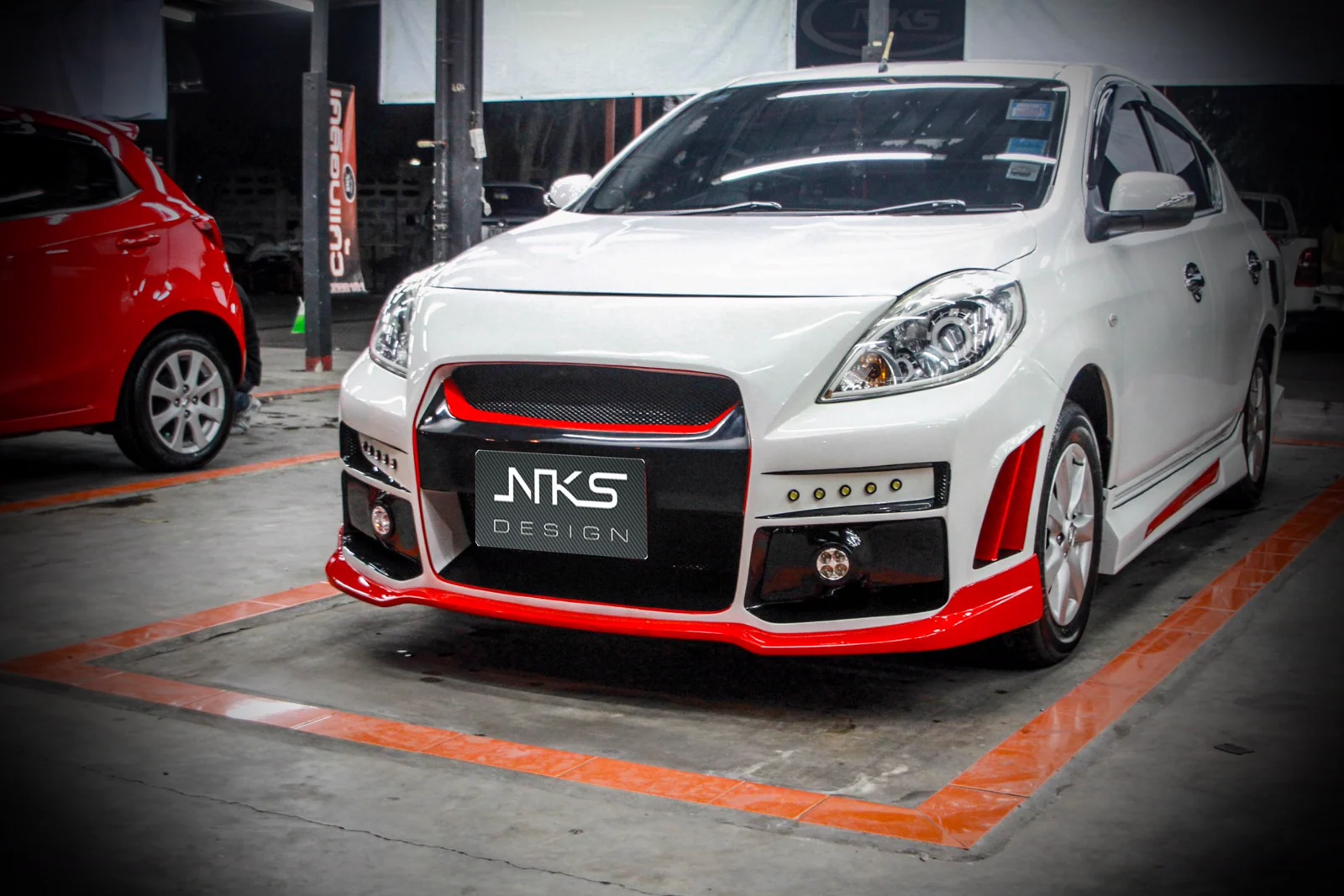 รูปชุดแต่ง ชุดแต่ง Nissan Almera 2008 2018 GTR ภาพที่ 16