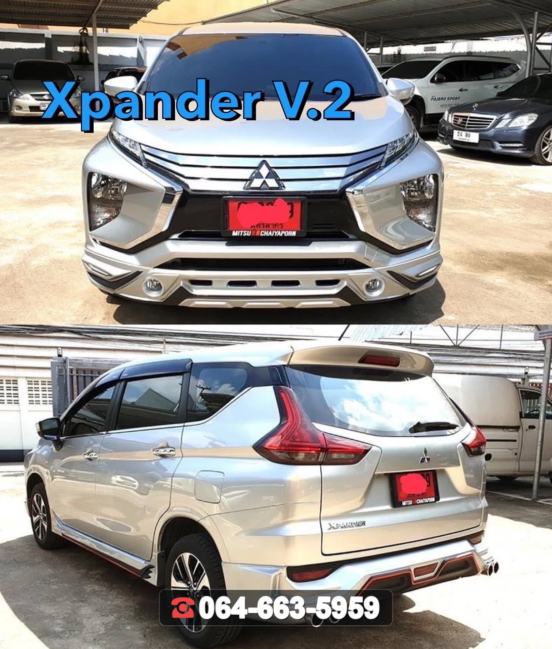 ชุดแต่ง MITSUBISHI Xpander GT 2021 V.2 RiderM ภาพ 2