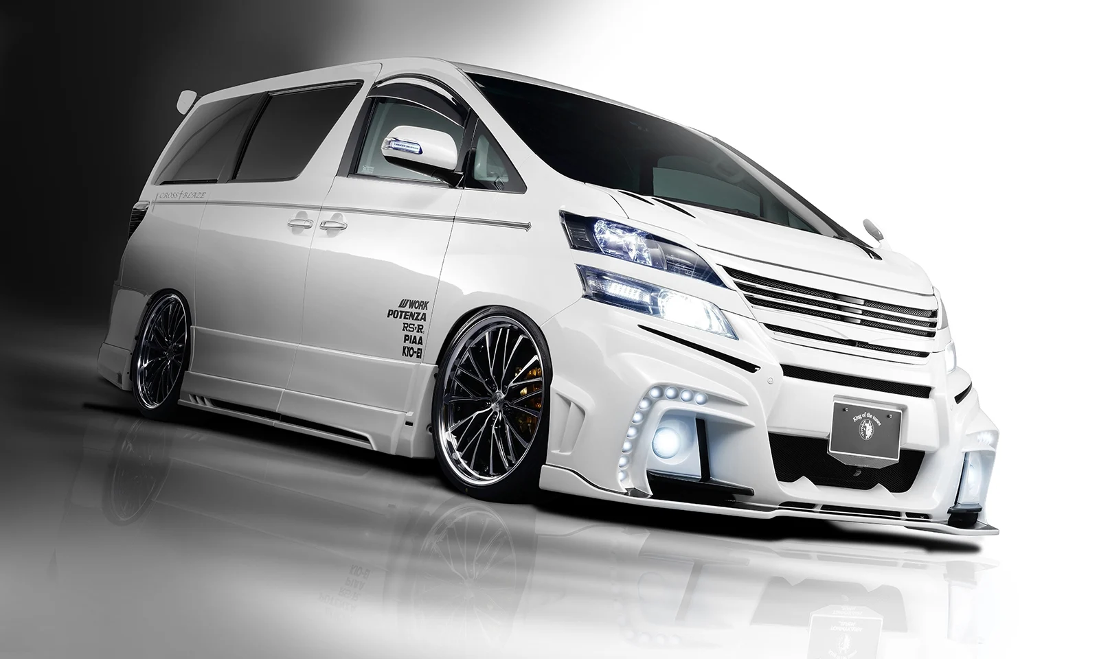 ชุดแต่ง TOYOTA 20 VELLFIRE Z-grade MODEL Bumper type ANH2#W/GGH2#W 2008.05~2011.11 Rowen Japan ภาพ 2