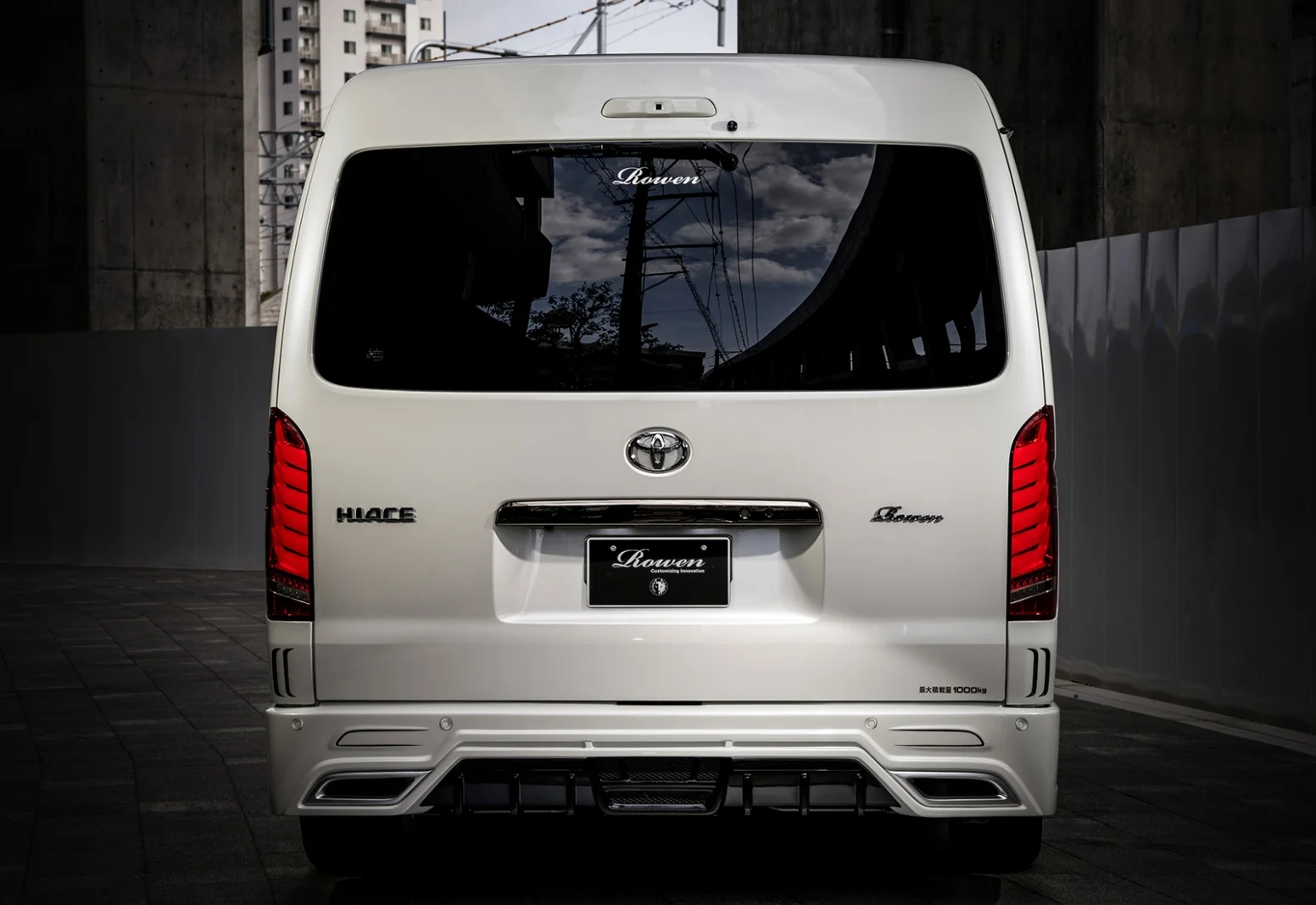ชุดแต่ง TOYOTA 200HIACE Wide 4 /5 /6 /7 MODEL GDH/KDH/TRH211 2013.12~Rowen Japan ภาพ 22