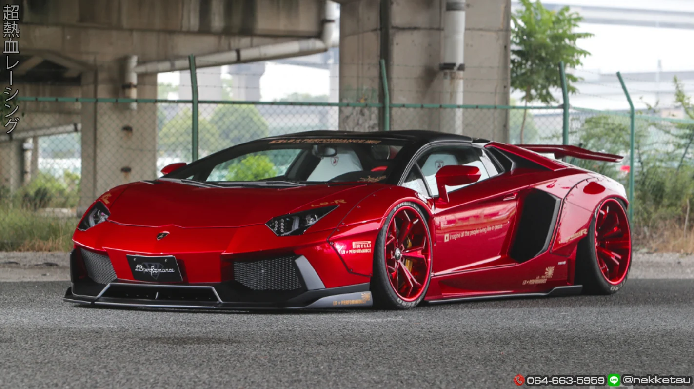 รูปชุดแต่ง ชุดแต่ง Lamborghini Aventador LB WORK ภาพที่ 13