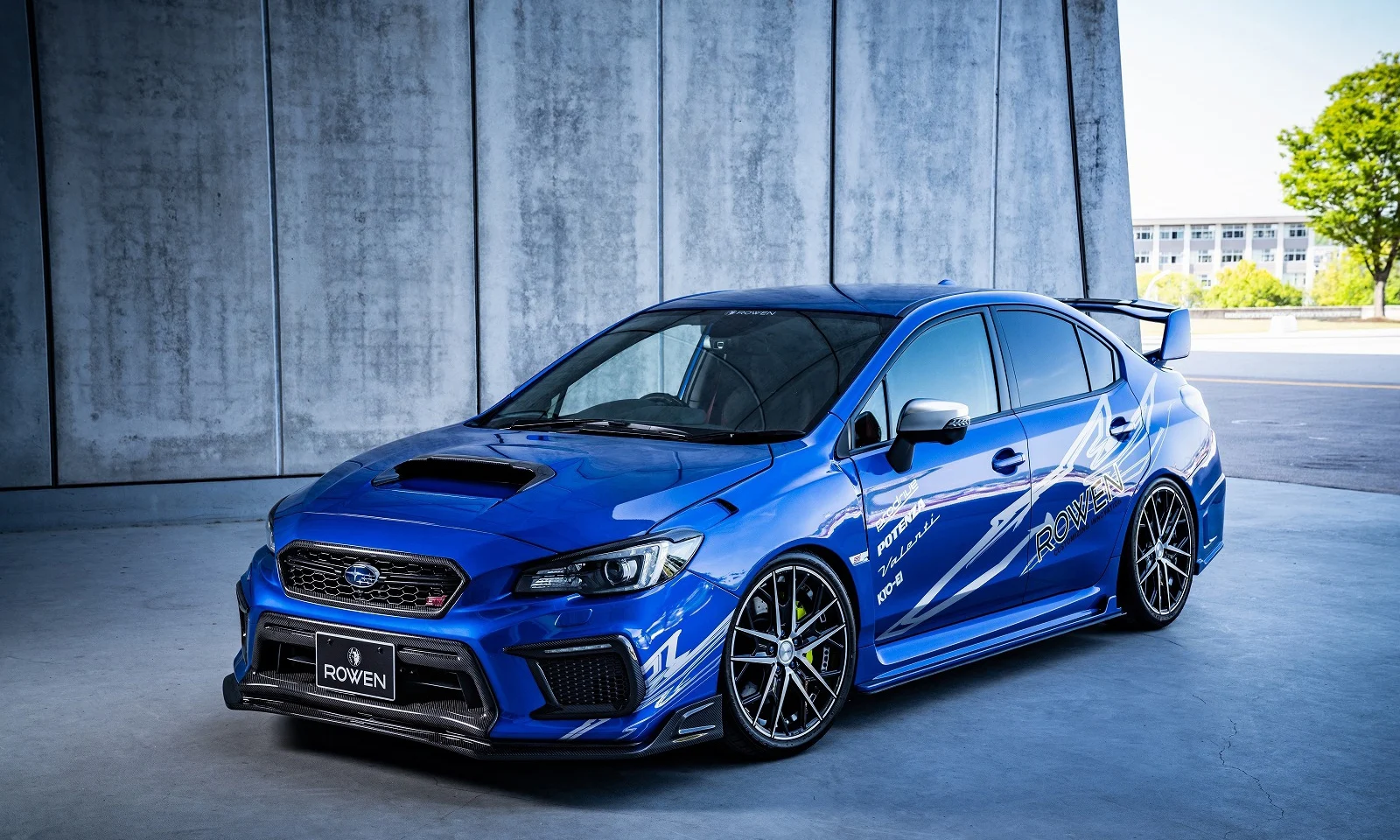 ชุดแต่ง SUBARU WRX S208/RA-R VAB 2017.10~2019.4 Rowen Japan ภาพ 15