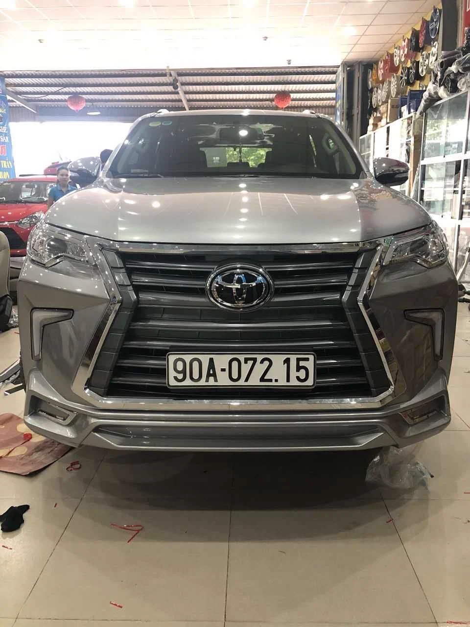 รูปชุดแต่ง ชุดแต่ง Toyota Fortuner 2015 2019 V.2 HK ภาพที่ 14